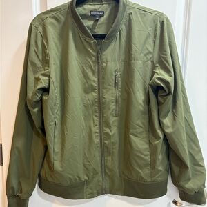 Banana republic Olive Bomber Jacket